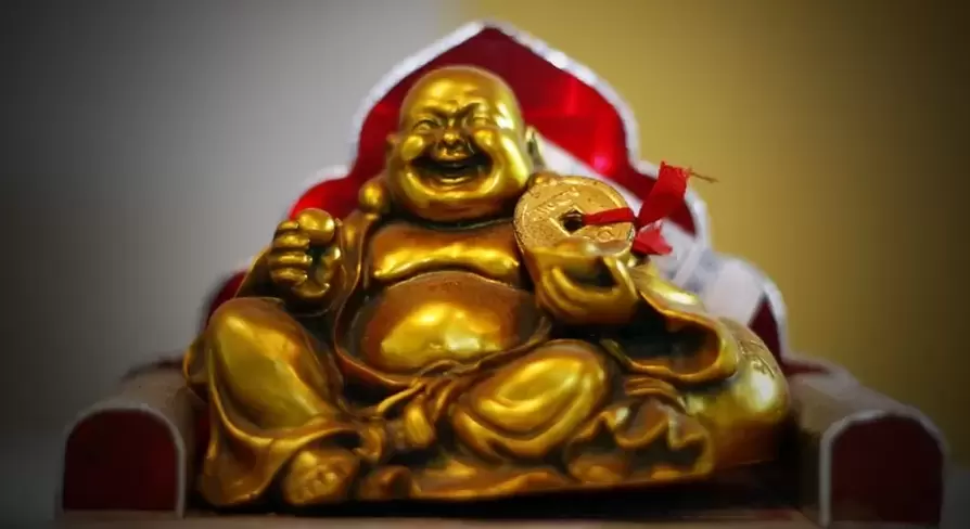 祝你好运护身符-笑佛